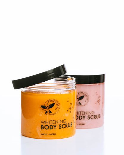 Whitening body scrub