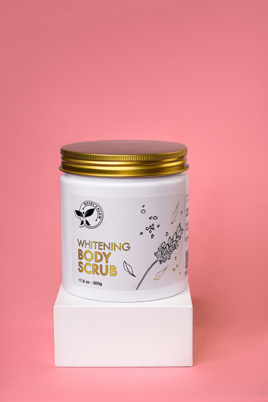 Whitening body scrub