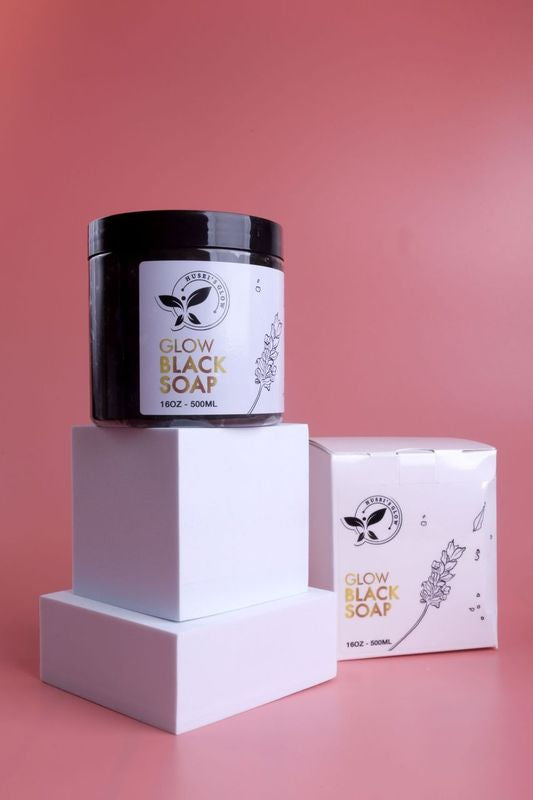 Glow black soap small