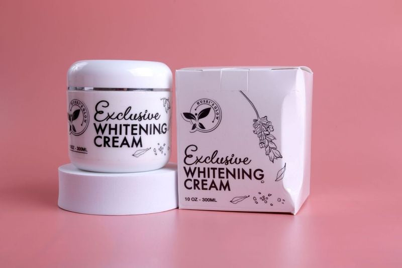 Exclusive whitening body cream